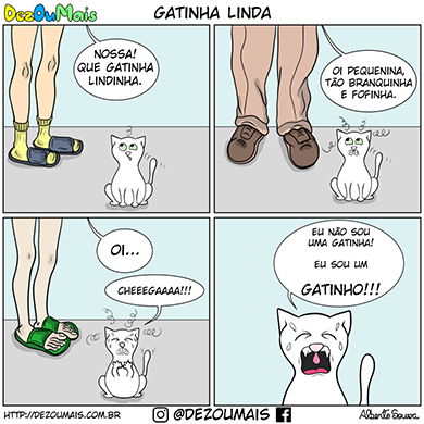 0079 - DezOuMais - Gatinha Linda